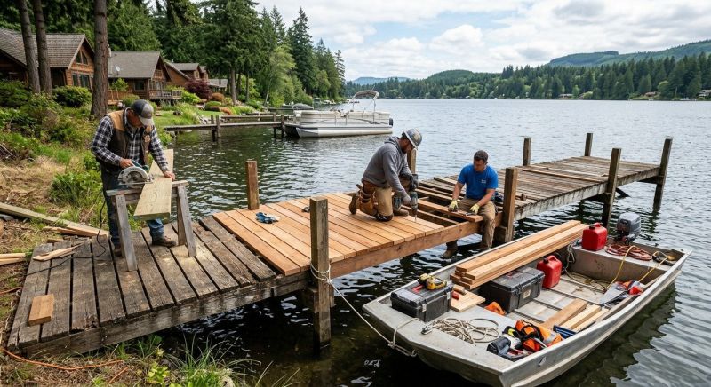 Boat Dock Repair in Roswell, GA