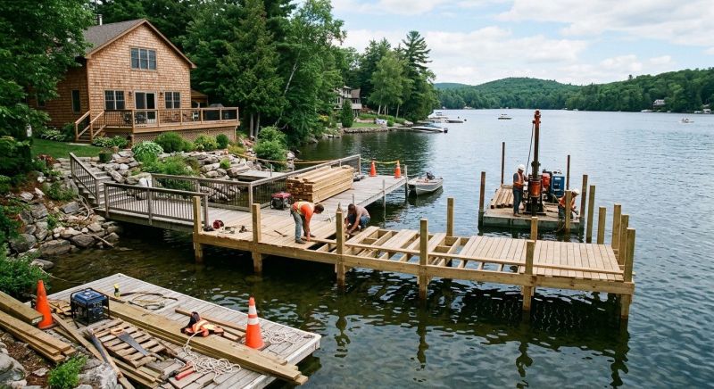Pond Dock Construction in Denver, CO