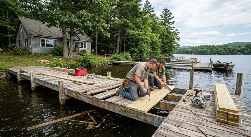 Wood Dock Repair in Denver County, CO