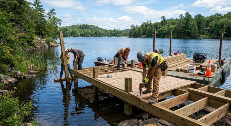 Boat Dock Construction in Roswell, GA