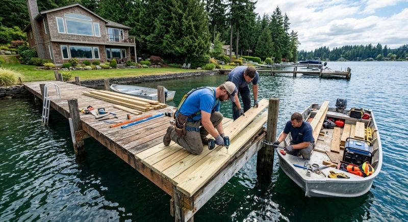 Boat Dock Maintenance in Alpharetta, GA