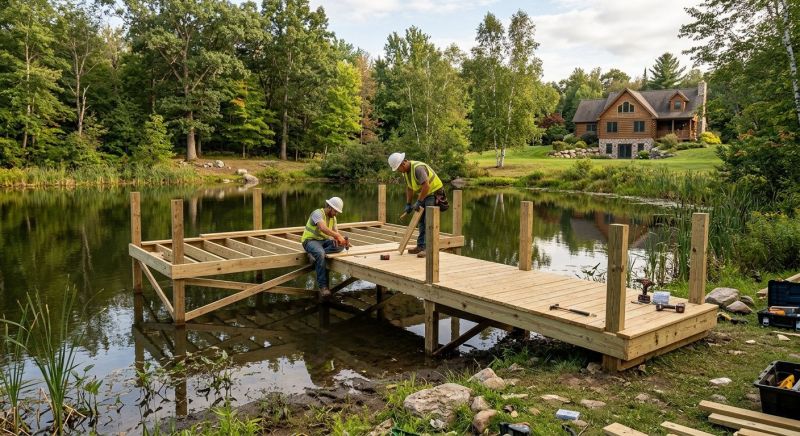 Dock Construction in Roswell, GA