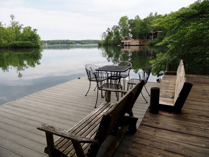 Dock with Seating Area