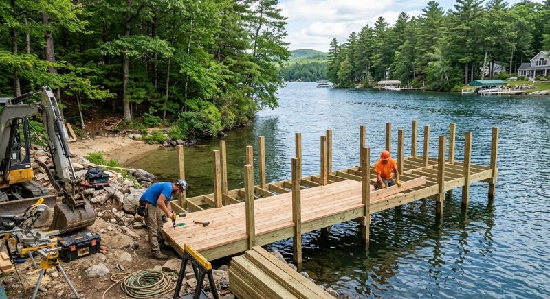 Dock Replacement in Roswell, GA