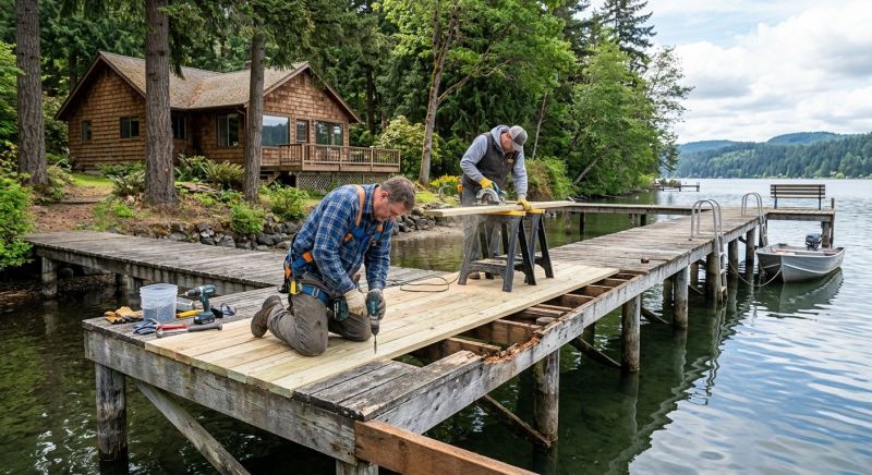 Water Dock Repair in Roswell, GA
